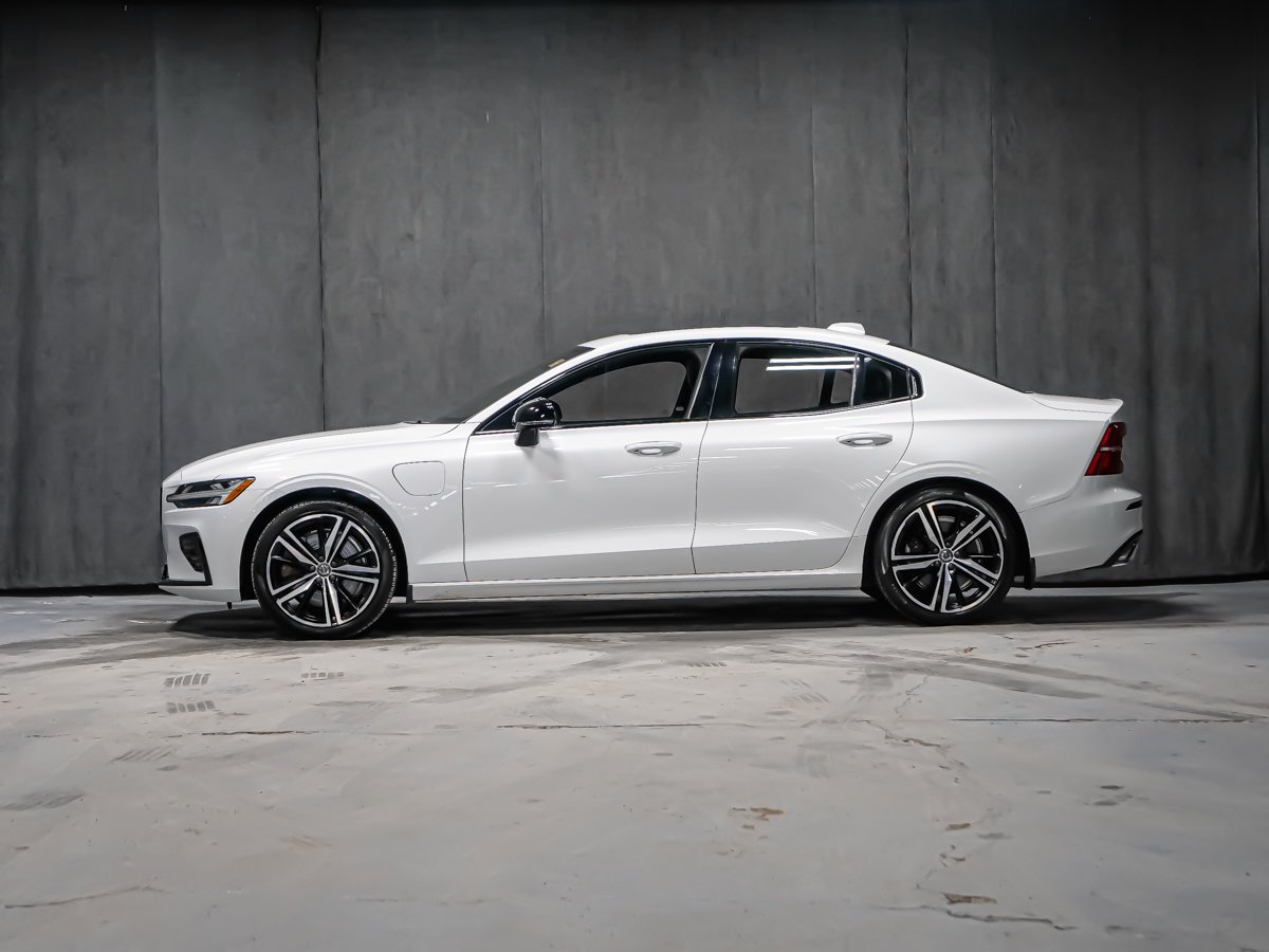 2021 Volvo S60 Recharge T8 R-DESIGN ADVANCED CLIMAT POLESTAR White Montreal - photo #4