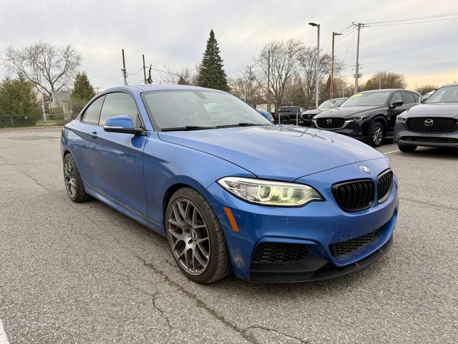 BMW Série 2 2016 2016 Bleu