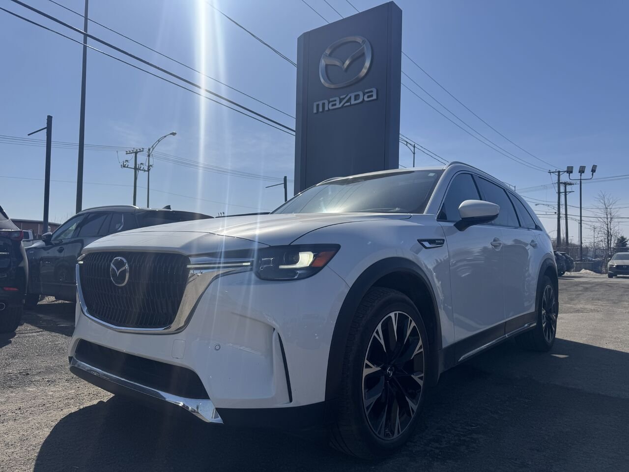 MAZDA CX-90 PHEV GT 2024 Blanc Saint-Jérôme - photo #0