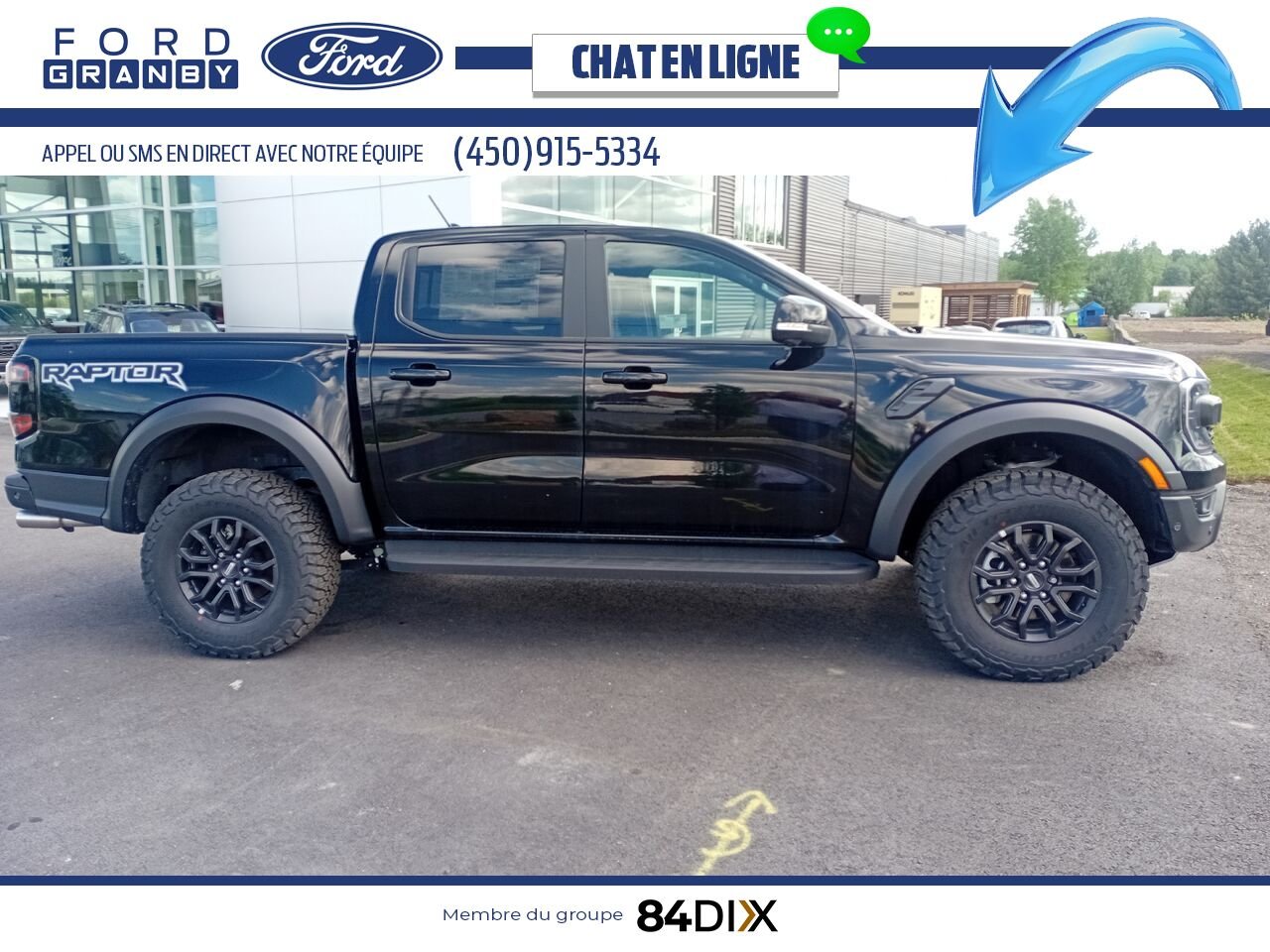 2024 Ford RANGER Black Granby - photo #3