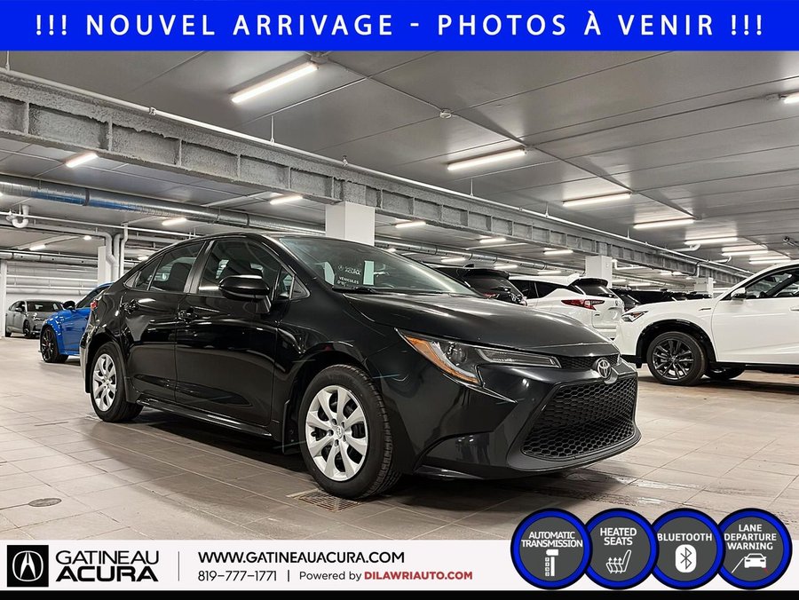 Toyota Corolla 2020 2020 Noir