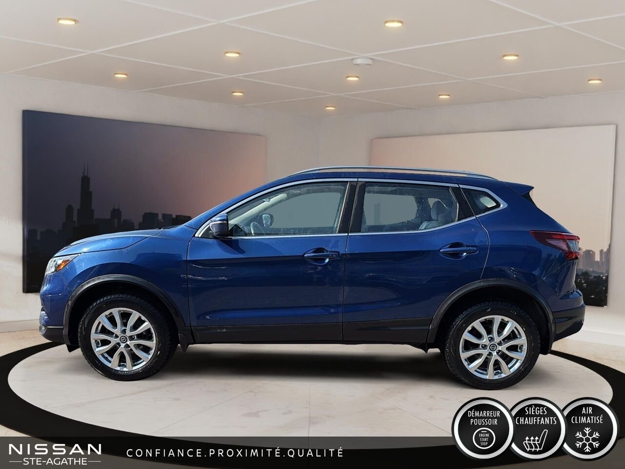 Nissan Qashqai 2021 Bleu Saint-Jérôme - photo #5