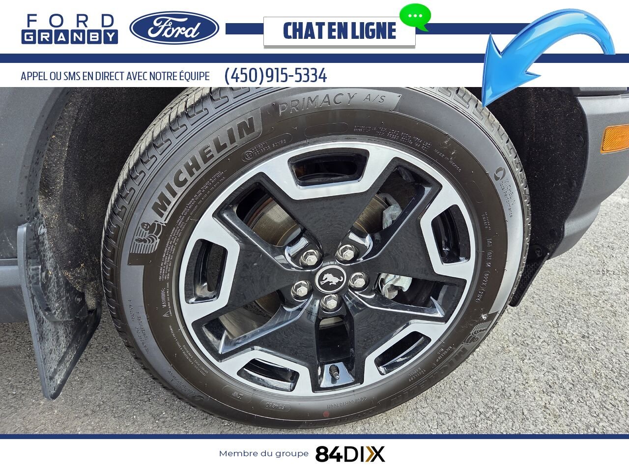 Ford Bronco Sport 2024 Bleu Granby - photo #15