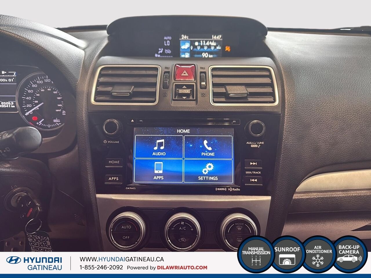 2015 Subaru Impreza White Gatineau - photo #19