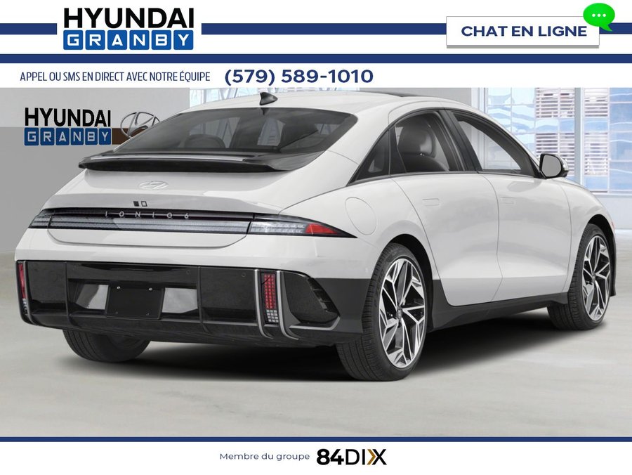 HYUNDAI IONIQ 6 2025 2025 Blanc à thématique Serenity