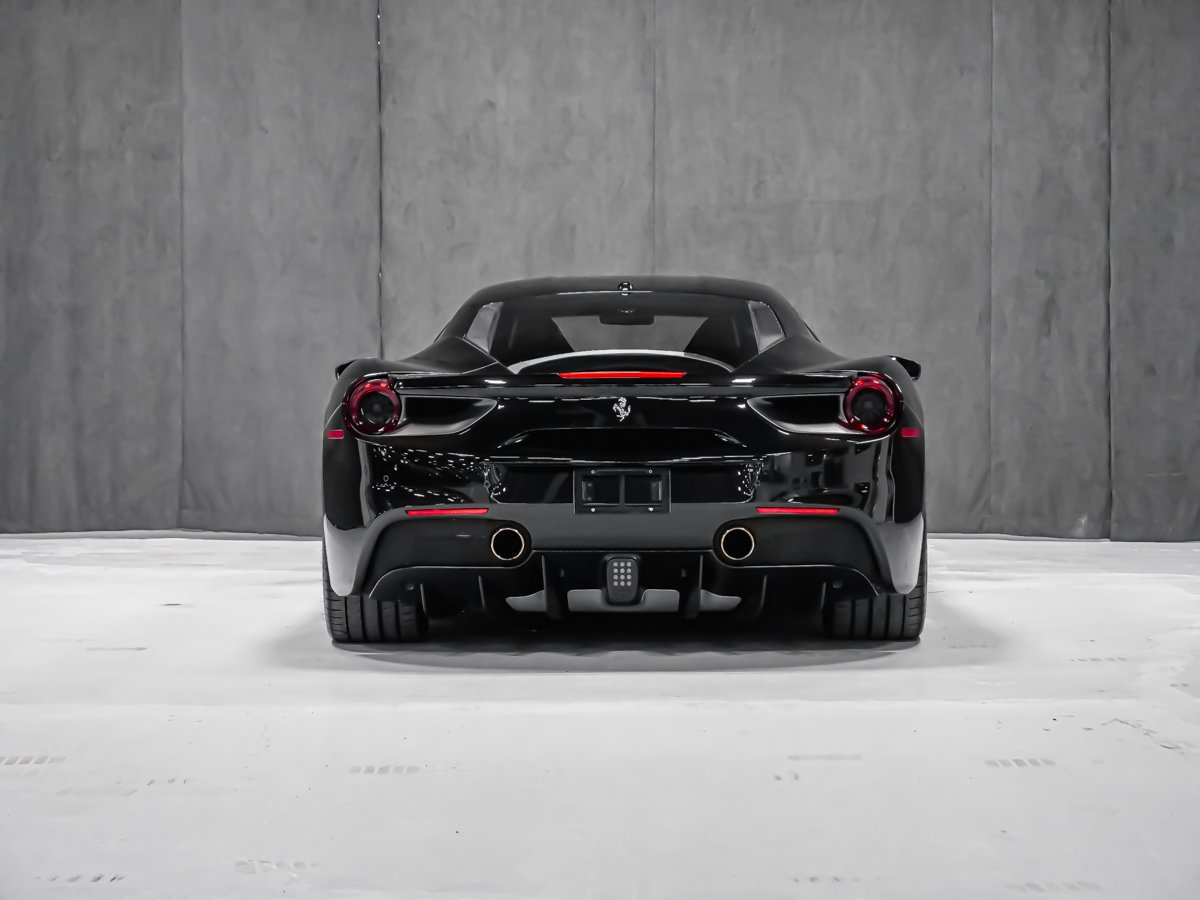 2016 Ferrari 488 GTB Black Montreal - photo #7