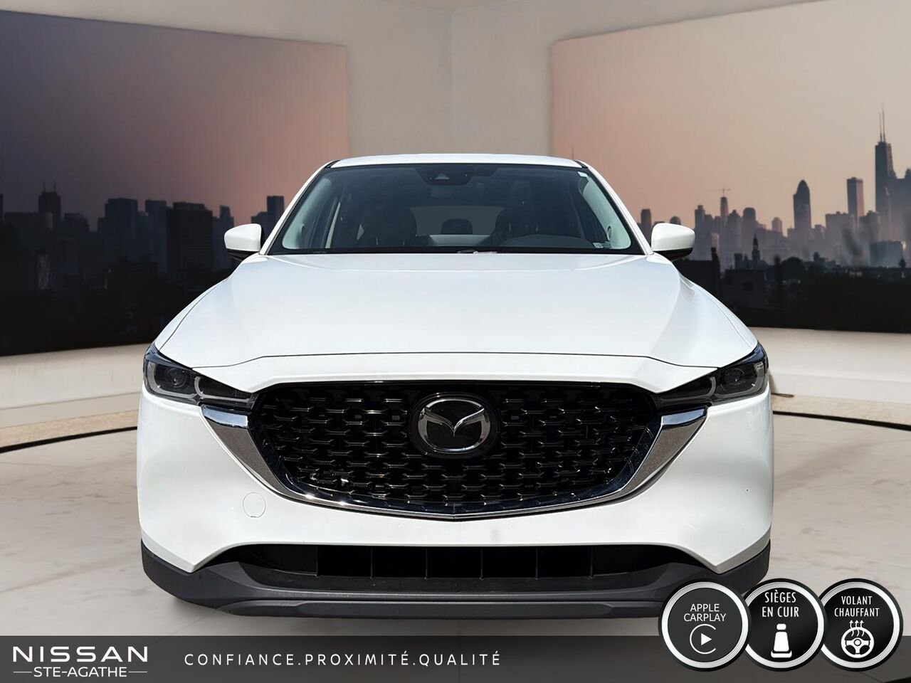 2022 Mazda CX-5 White Sainte-Agathe-des-Monts - photo #1
