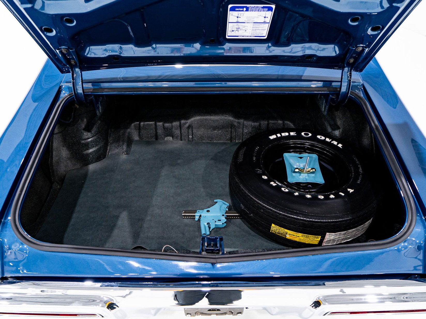 Pontiac GTO The Judge Matching# Ram Air III 4-speed **PRIX EN USD** 1970 Bleu Montréal - photo #84