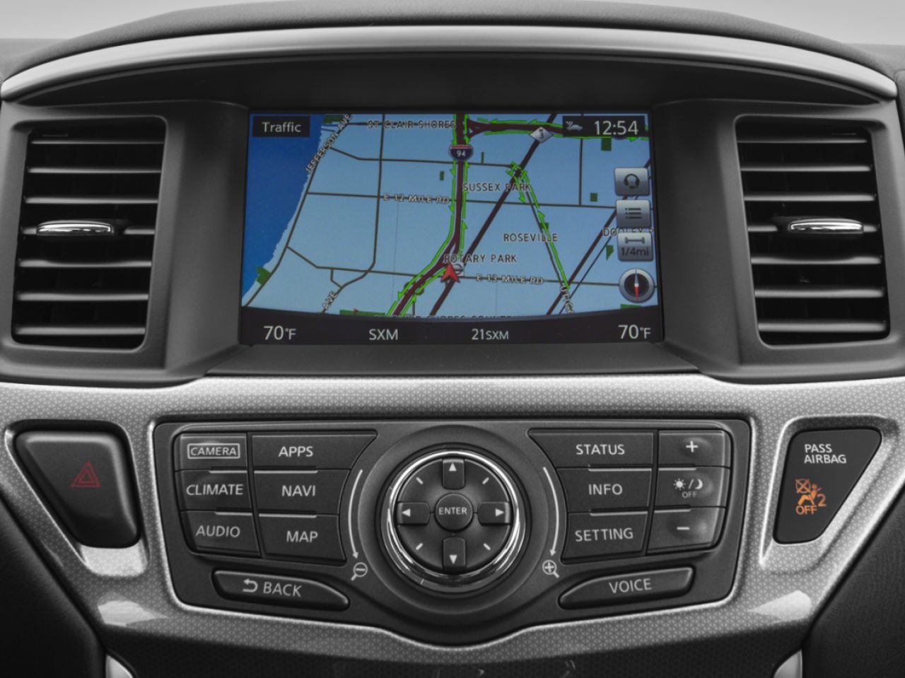 Nissan Pathfinder SL Rock Creek 2019 Gris Saint-Georges - photo #3