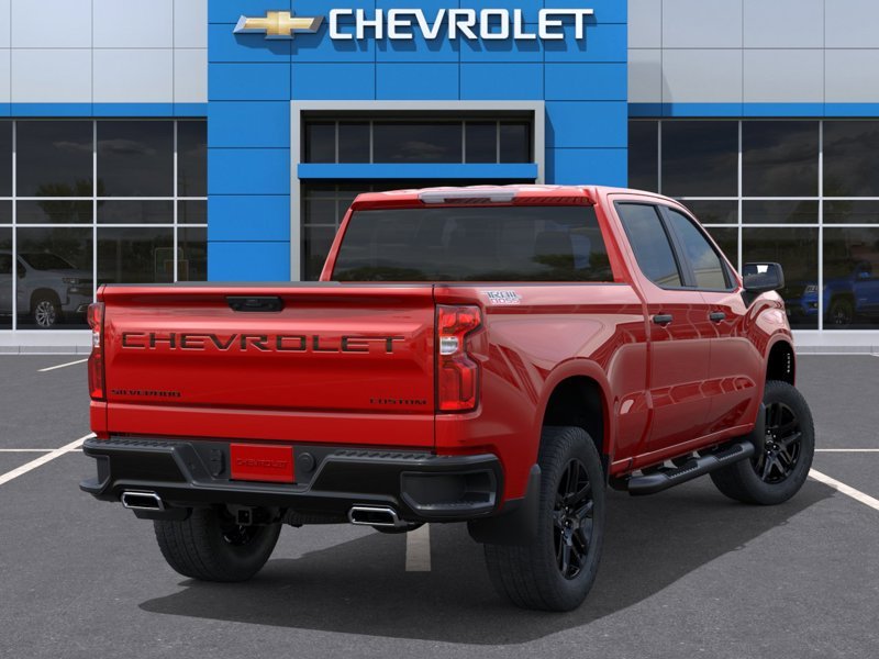 CHEVROLET Silverado 1500 Custom Trail Boss cabine multiplace 4RM 157 po 2026 ROUGE ARDENT Montmagny - photo #3