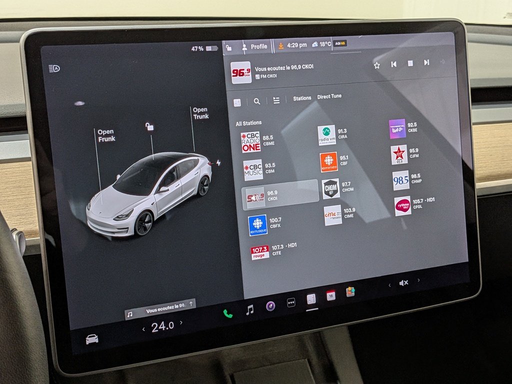 Tesla Model 3 Standard Range RWD *Ltd Avail* 2021 Rouge Val-David - photo #19