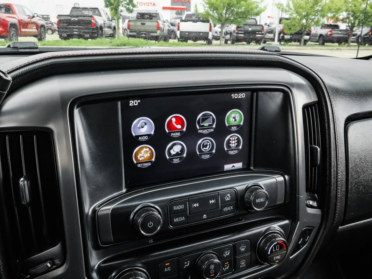 2016 GMC Sierra 1500 4WD Crew Cab 143.5 SLT Black Sherwood Park - photo #25