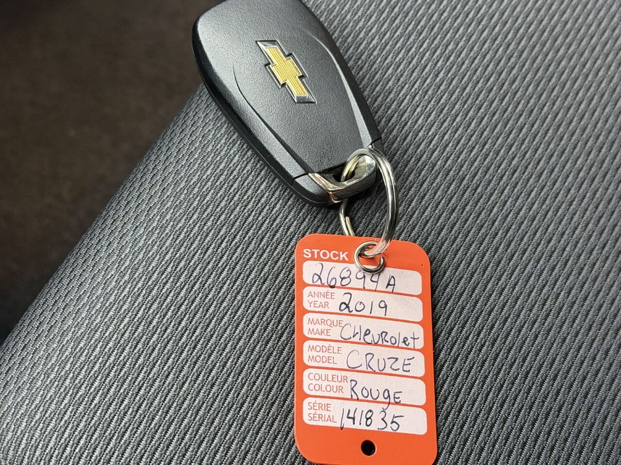 2019 Chevrolet Cruze Red Blainville - photo #28