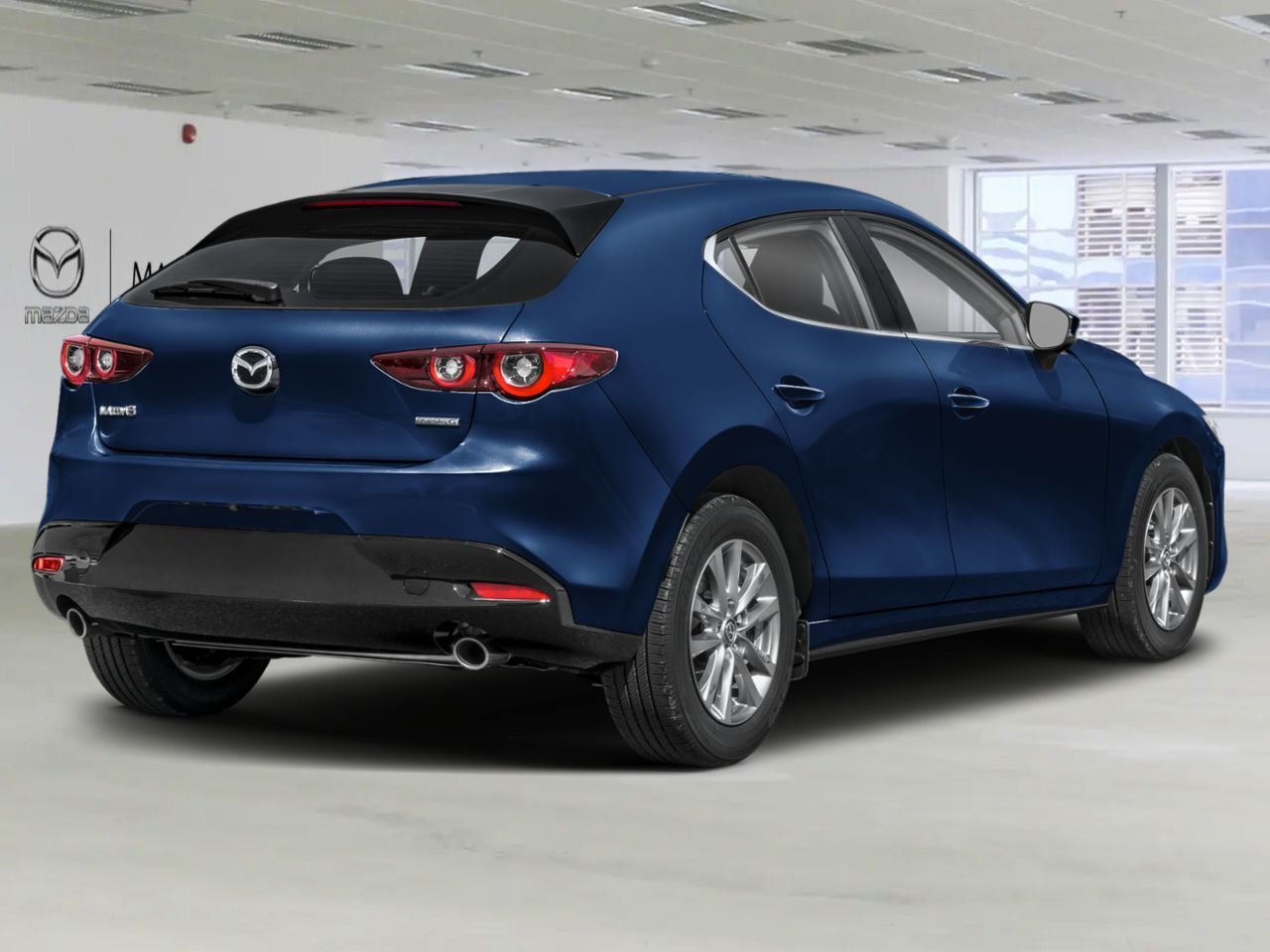 2026 MAZDA Mazda3 Sport GX TA BA Deep Crystal Blue Mica Saint-Jérôme - photo #1