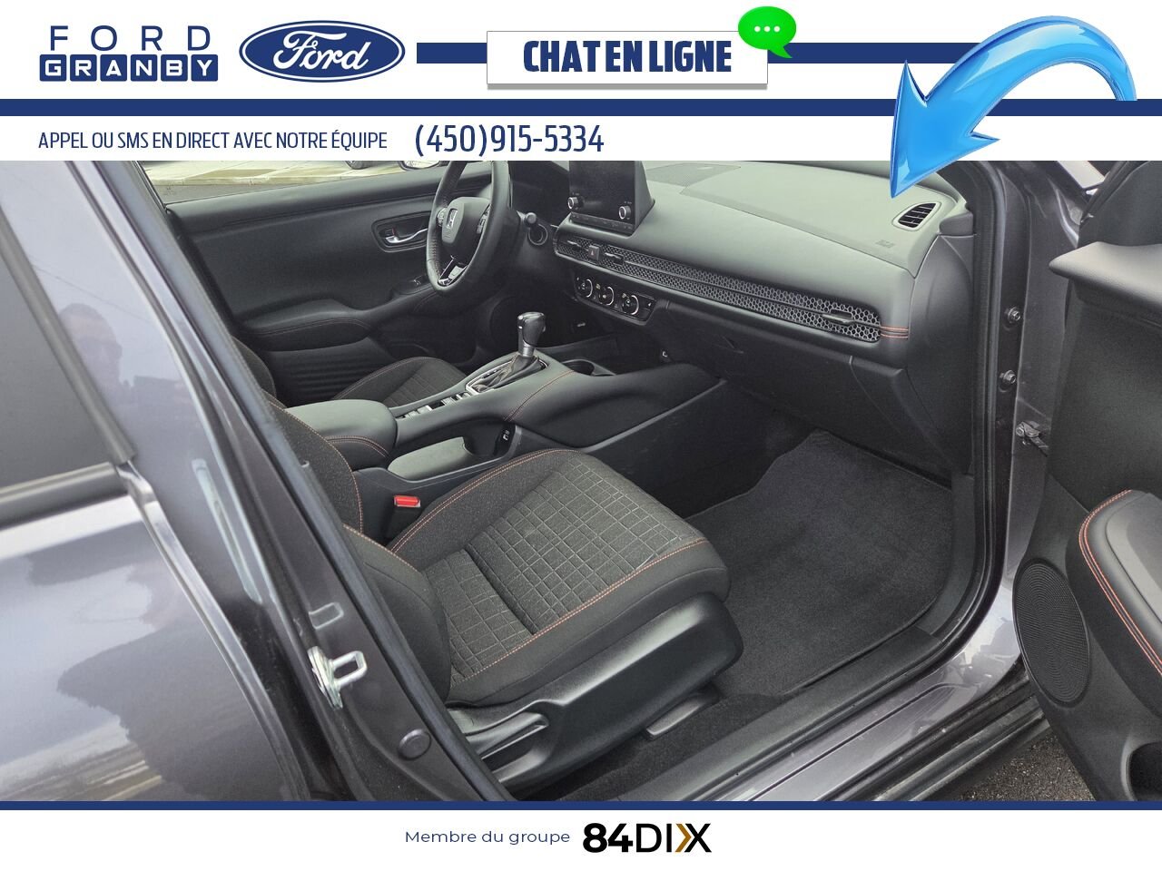 2023 Honda HR-V Grey Granby - photo #21