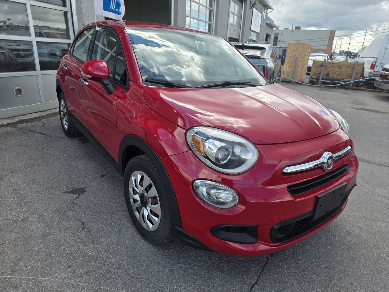 2016 fiat 500x Red  - photo #6
