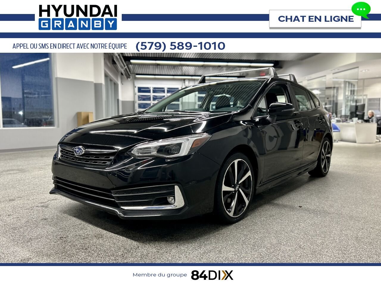 Subaru Impreza 2022 Noir Granby - photo #3
