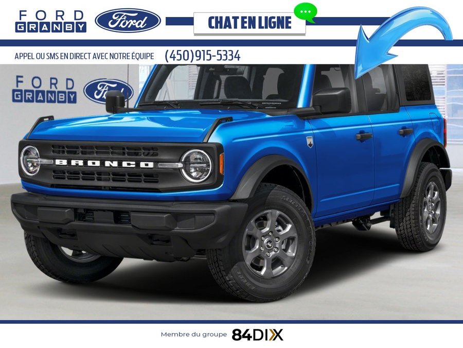 2026 Ford Bronco Velocity Blue Metallic