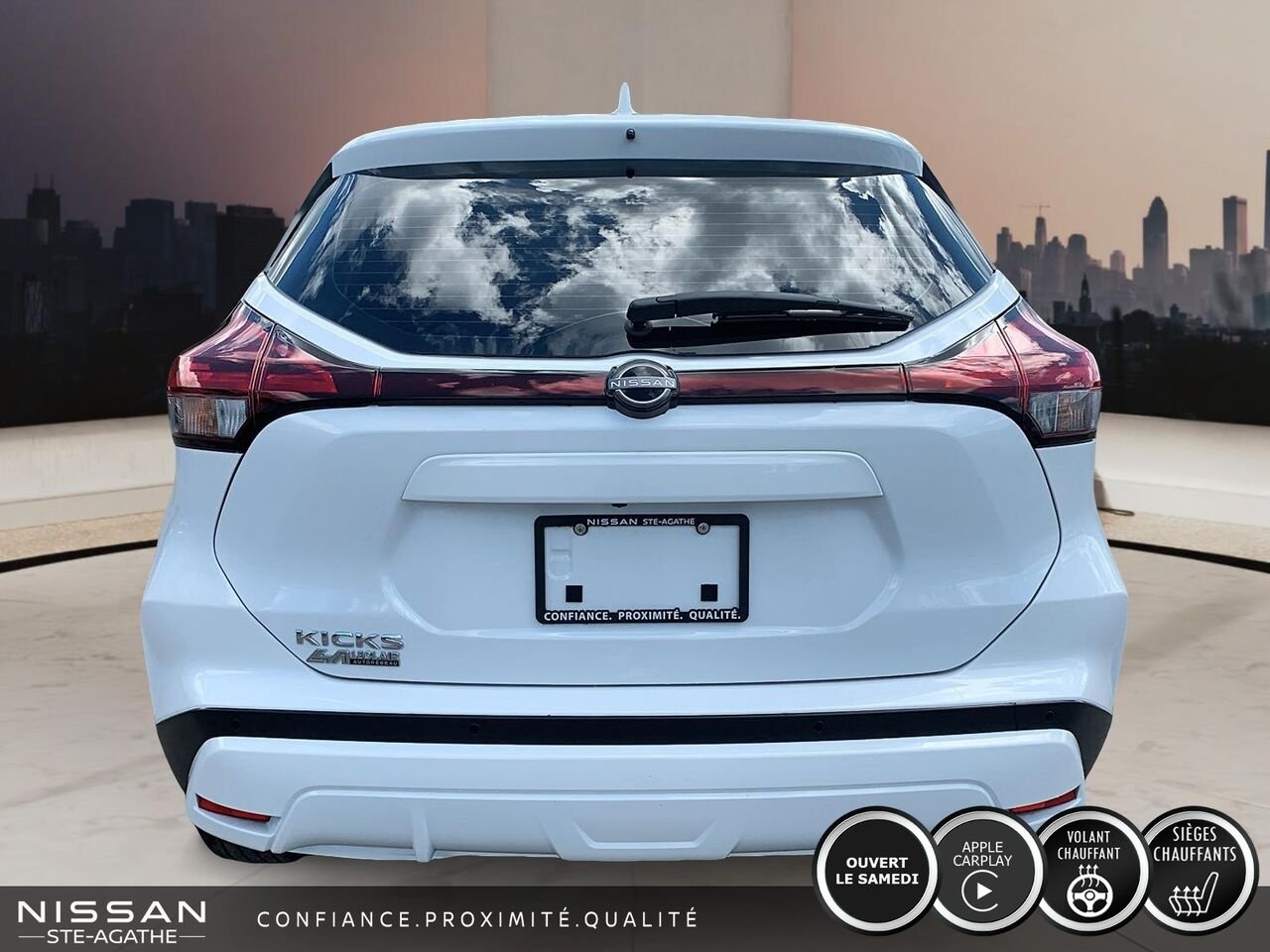 Nissan Kicks Play 2025 Blanc Saint-Jérôme - photo #3