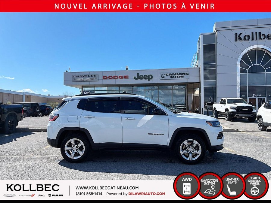 JEEP COMPASS *** CLEAN CARFAX *** 2023 Blanc