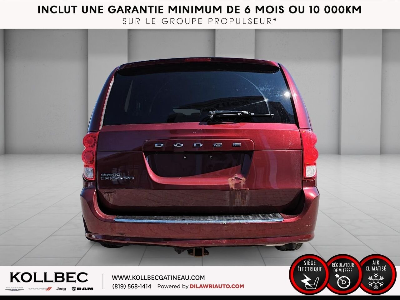 2017 DODGE GRAND CARAVAN SXT Premium Plus Red Ottawa & Gatineau - photo #15