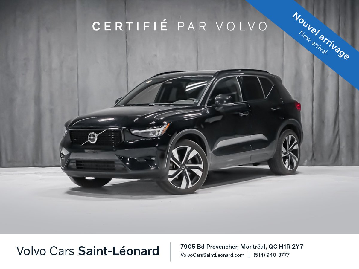 Volvo XC40 B5 PLUS DARK HARMAN KARDON 2023 Noir Montréal - photo #0