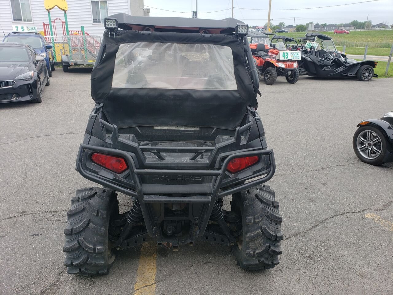 2012 polaris rzr Red  - photo #5
