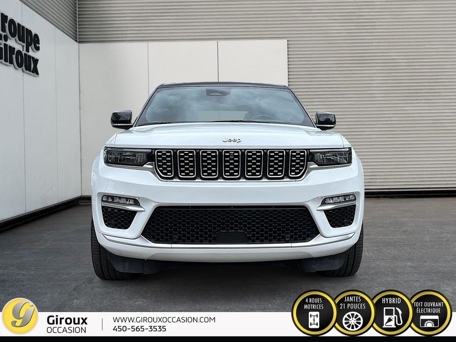 2022 JEEP GRAND CHEROKEE SUMMIT 4XE Summit Reserve 4x4 White