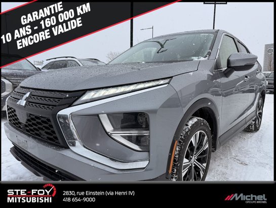 2022 Mitsubishi Eclipse Cross ES AWD, SIÈGES CHUAFANTS, CAMÉRA DE RECUL Grey