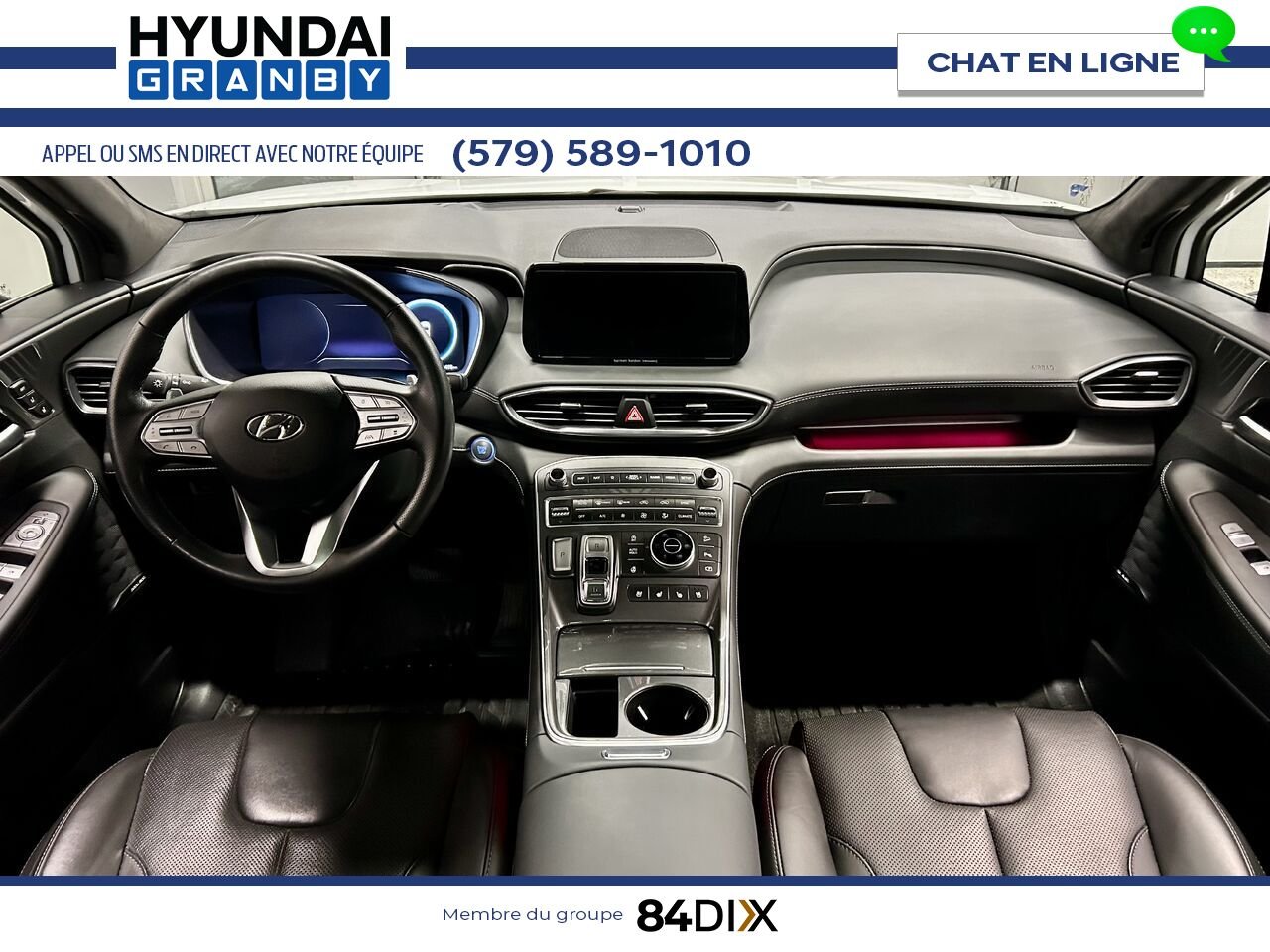 Hyundai Santa Fe 2022 Blanc Granby - photo #16