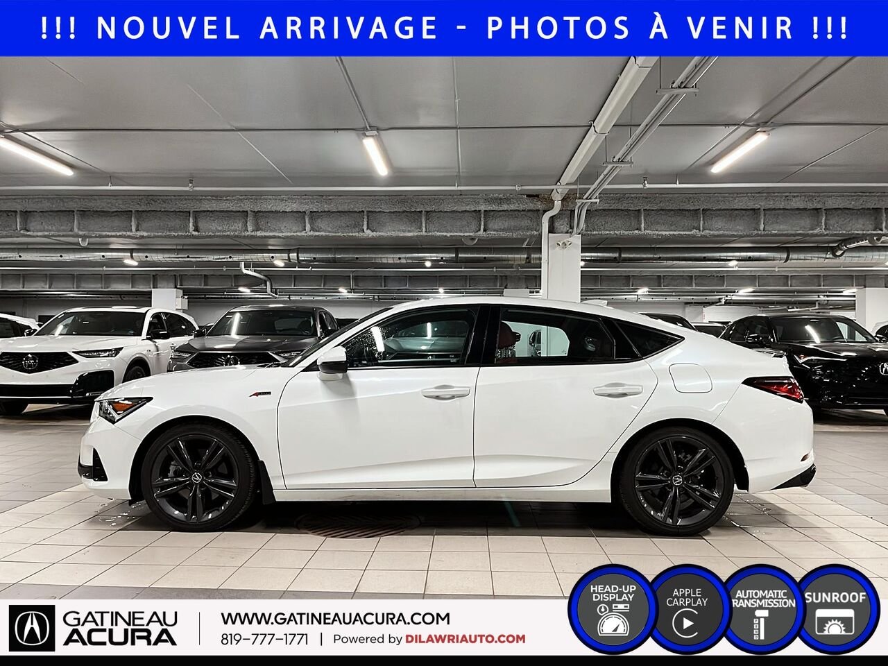 Acura Integra Elite A-Spec 2024 Blanc Gatineau - photo #8