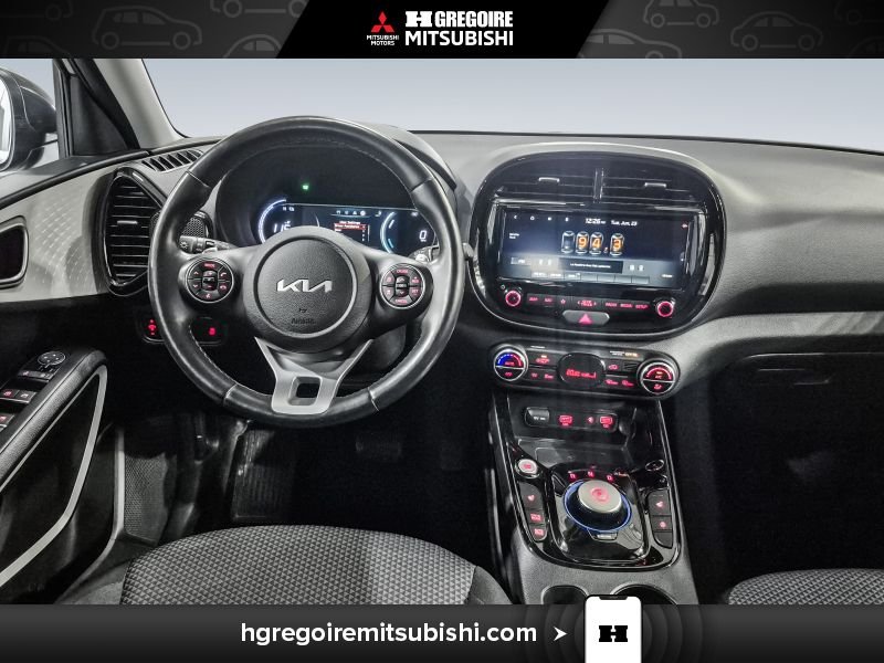 Kia Soul MH4292 | EV Premium * Mags * Caméra * Carplay 2022 Gris Laval - photo #15