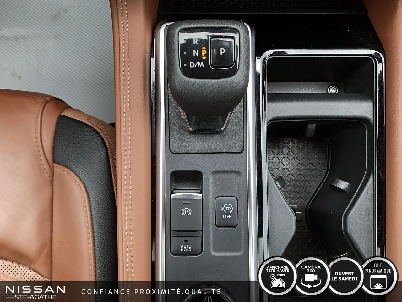 2023 Nissan Pathfinder Platinum | CUIR BRUN | TOIT PANORAMIQUE | TOWING PACKAGE | Green Saint-Jérôme - photo #13