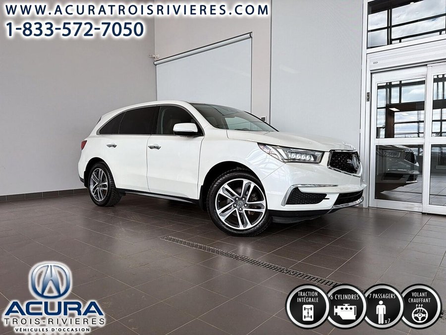 Acura MDX 2018 2018 Blanc