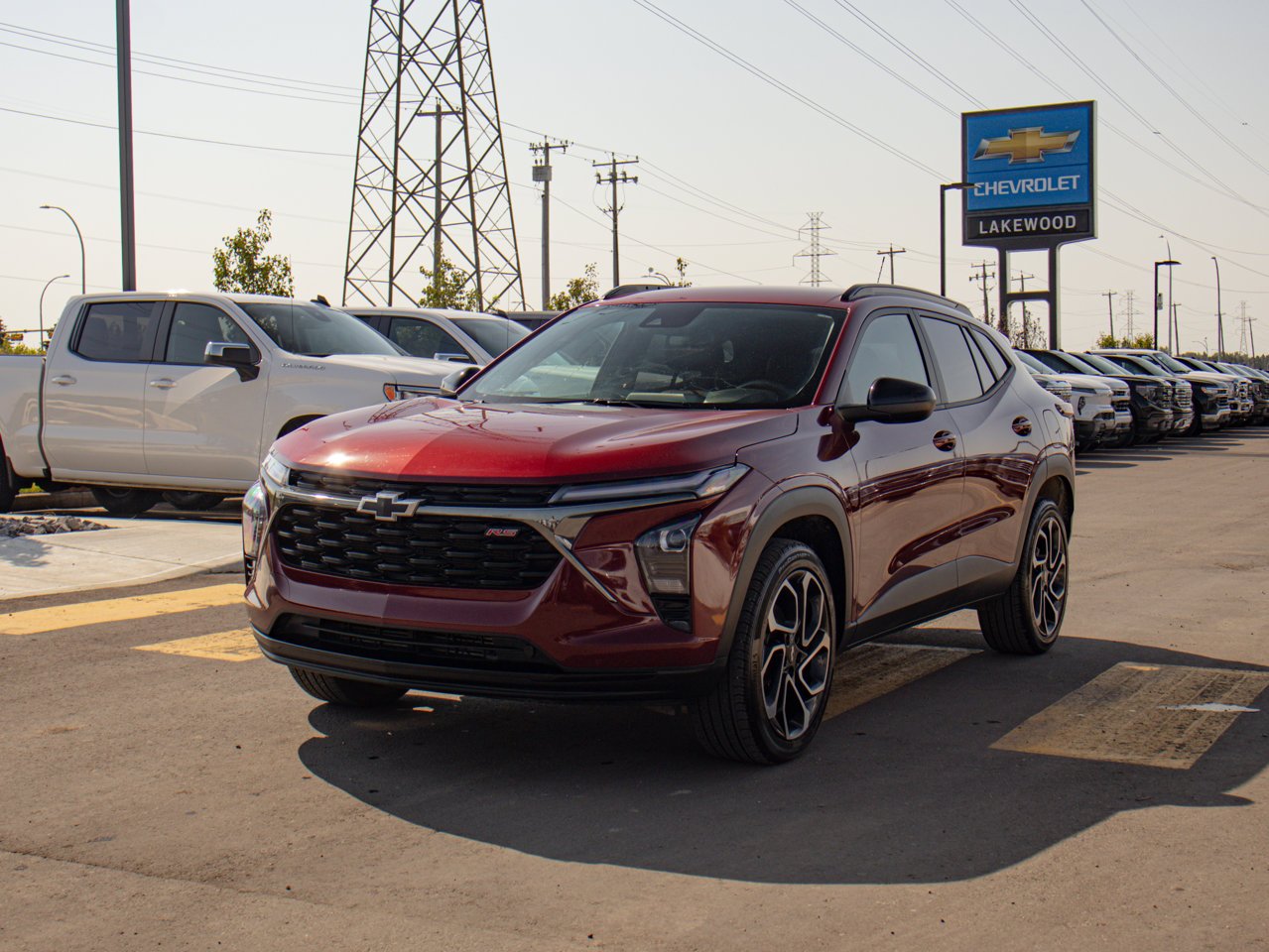 2025 Chevrolet Trax FWD 4dr 2RS Red Sherwood Park - photo #3