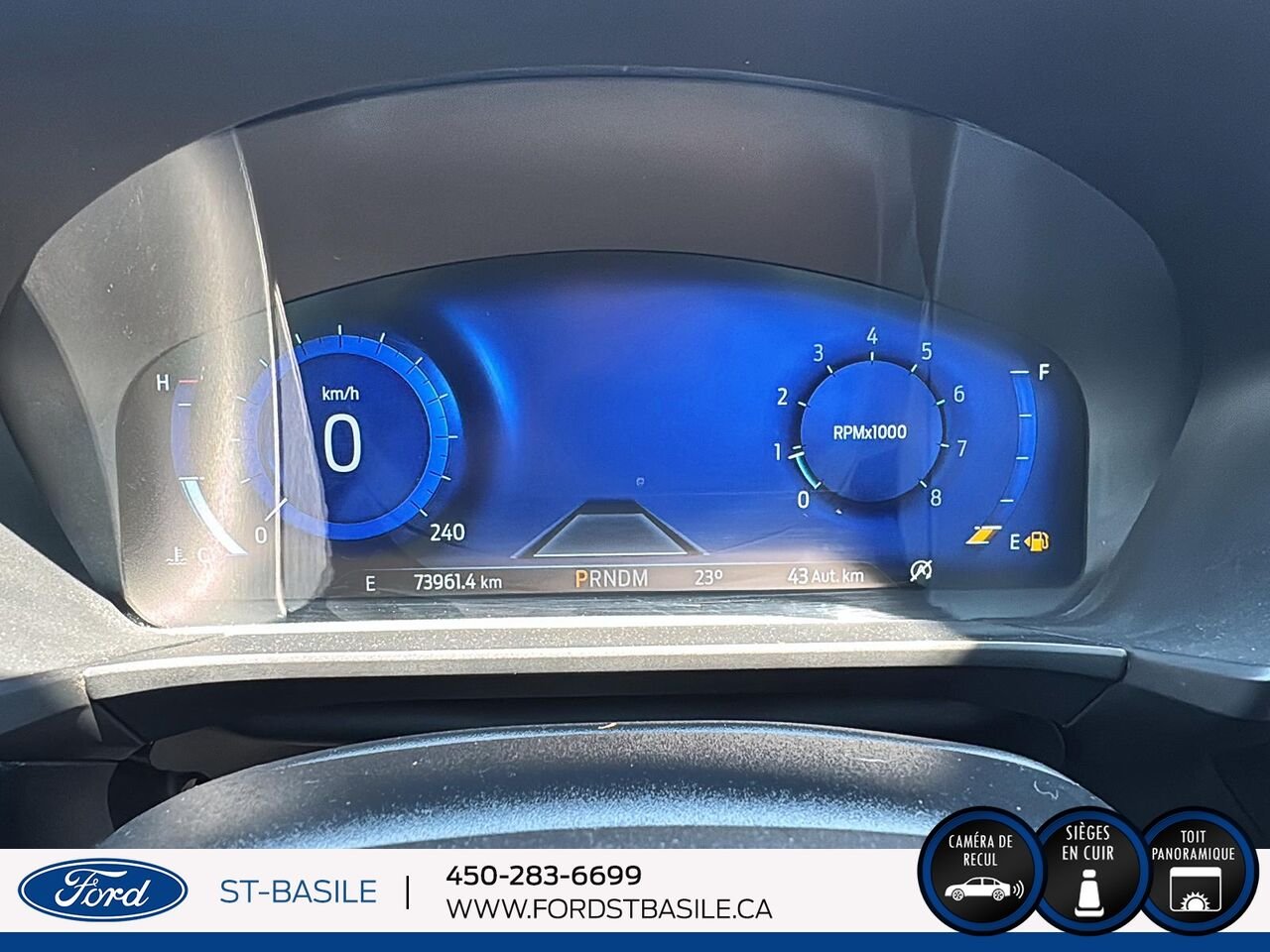 Ford Escape 2020 Bleu Saint-Basile-le-Grand - photo #21