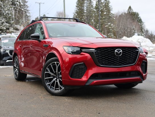 2025 Mazda CX-70 hybride léger Signature, 5 passagers, Mode hybride, awd, Toit ouvrant pano, Sièges à fonction mémoire, Sièges en cuir Red