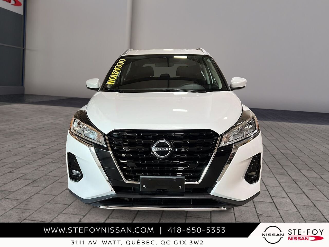 Nissan Kicks SV TA 2024 Blanc Ste-Foy - photo #1