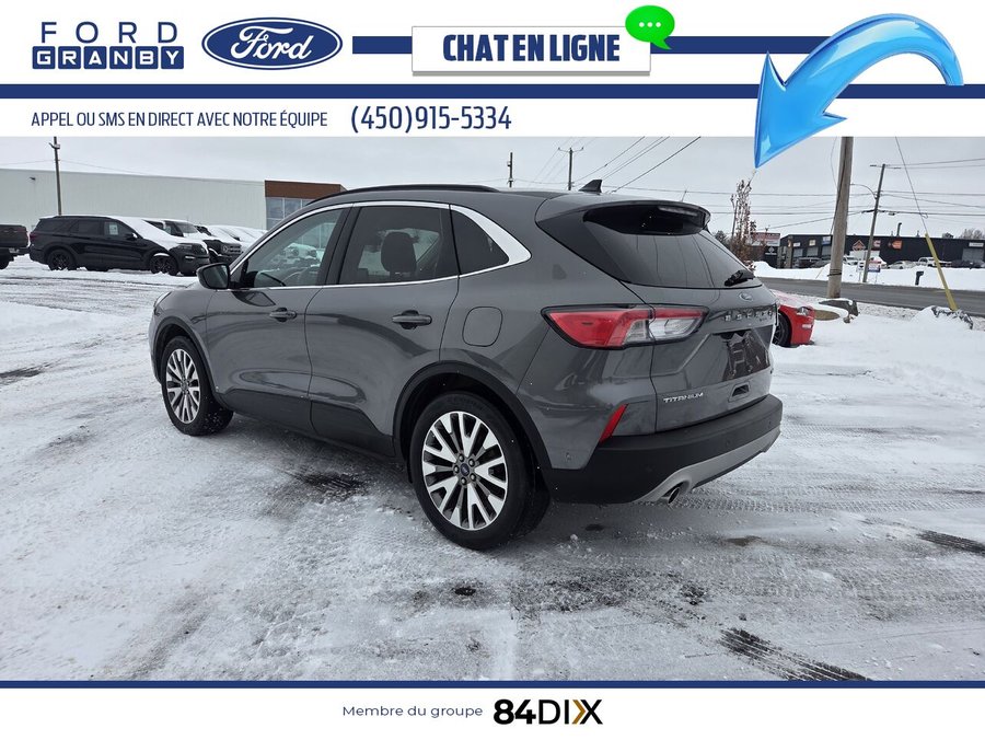 Ford Escape Titanium hybride TI/AWD 2021 Gris