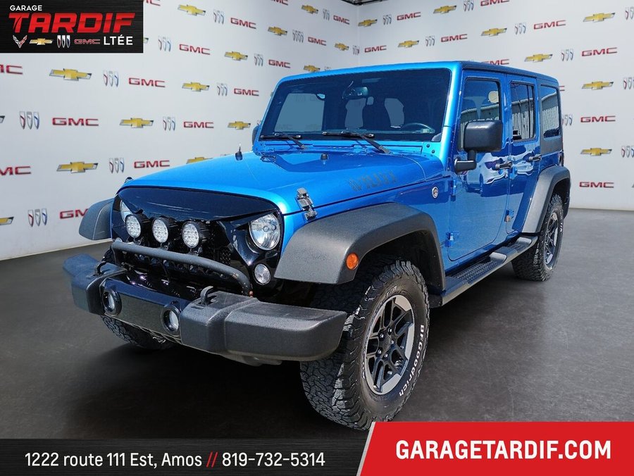2016 JEEP WRANGLER UNLIMITED 2016 Blue