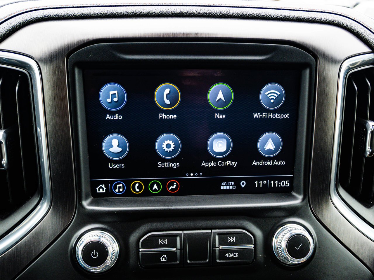 2019 GMC Sierra 1500 4WD Crew Cab 147 AT4 Blue Sherwood Park - photo #25