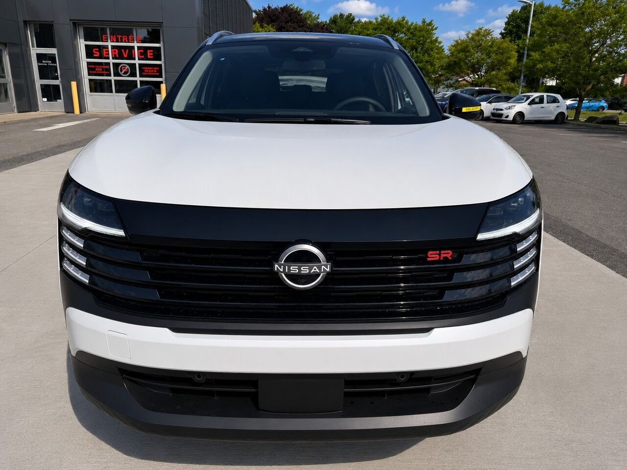 NISSAN Kicks KICKS SR PRIVIL GE 2026 Blanc d'Aspen triple couche/Noir intense Châteauguay - photo #7
