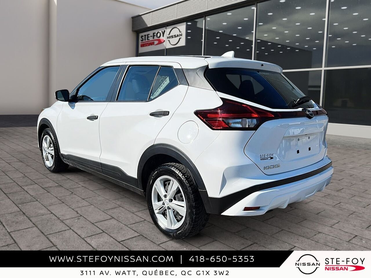 2024 Nissan Kicks S White Ste-Foy - photo #3