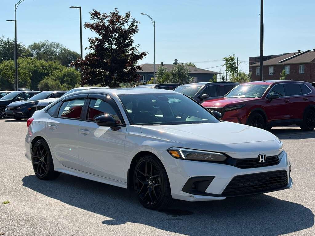 Honda Civic Sport 2023 Blanc Gatineau - photo #6