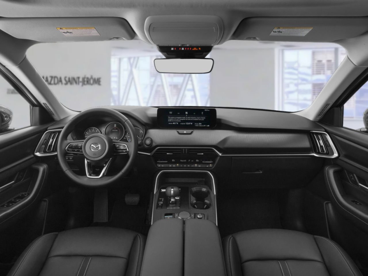 MAZDA CX-90 hybride léger GS-L TI 2026 Bleu cristal foncé mica Saint-Jérôme - photo #6