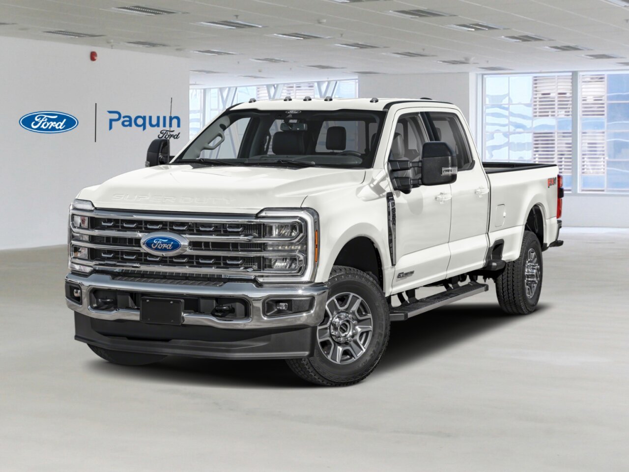 Ford Super Duty F-350 à roues arrière simples 2026 Blanc astral métallisé trois couches Rouyn-Noranda - photo #0