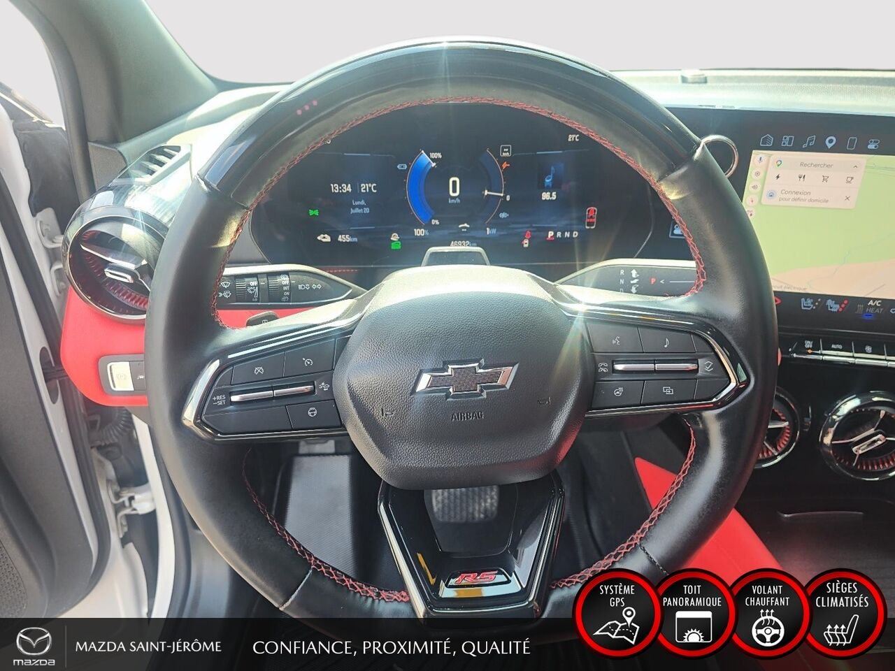2025 Chevrolet Blazer EV White Ste-Agathe des Monts - photo #13