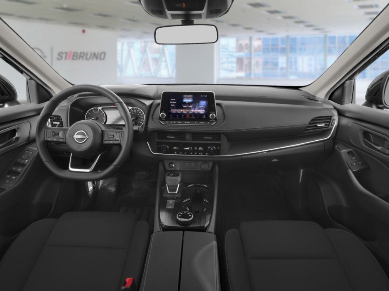 Nissan Rogue 2026 Blanc Everest nacré triple couche Saint-Basile-le-Grand - photo #9