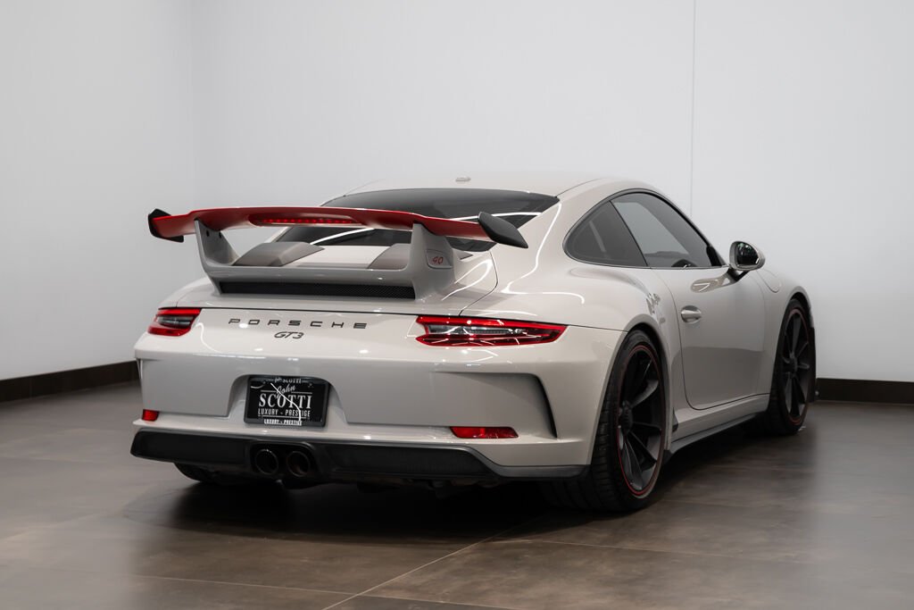Porsche 911 GT3 Coupe 2018 Gris Kirkland - photo #3