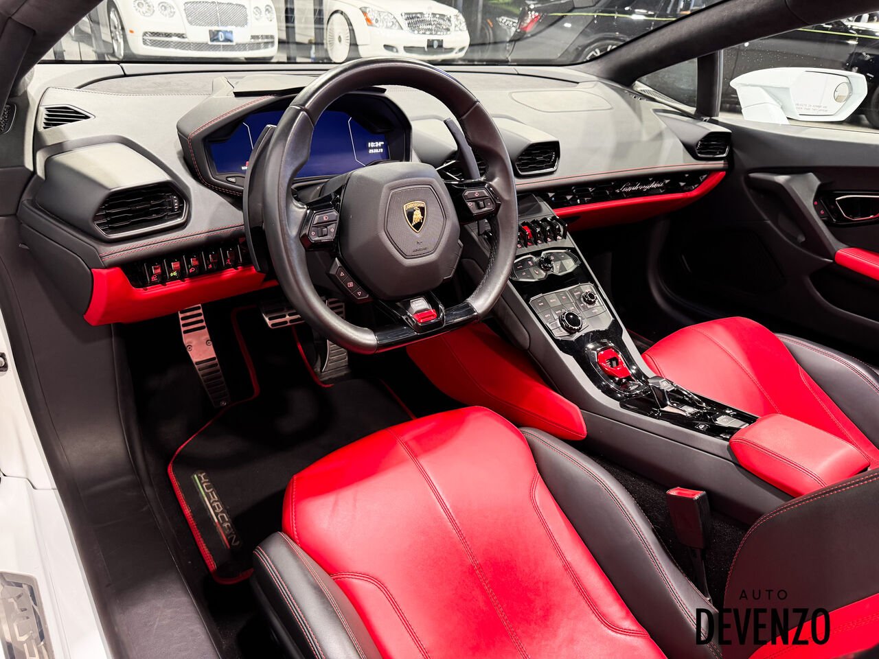 Lamborghini Huracan 2018 Blanc Saint-Eustache - photo #7
